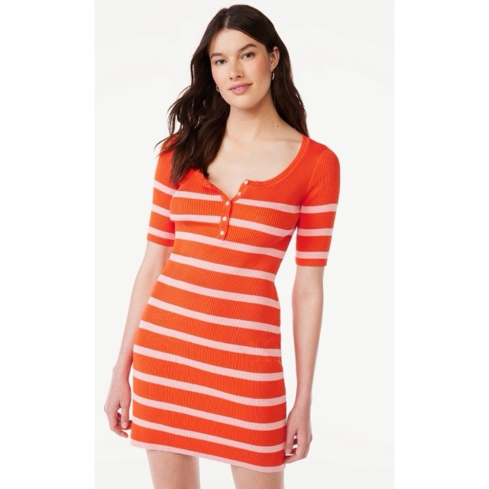 Free Assembly Striped Dress - Size Small